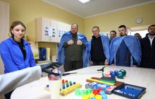 Фото 5: Голова Верховної Ради та заступник керівника Офісу Президента України відвідали поранених українців у лікарні Львова