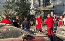 Фото 10: У Львові внаслідок російської ракетної атаки постраждали 17 людей