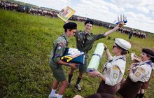 Фото 3: 1500 пластунів розкрили табір поблизу Львова