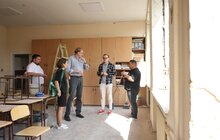 Фото 2: Фрайбург дає 100 тисяч євро на відбудову ліцею № 5 (відео)
