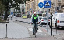 Фото 6: Сьогодні у Львові – традиційний осінній день «Велосипедом на роботу» (відео)