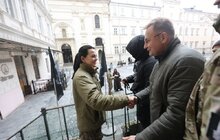 Фото 6: Перший в Україні рекрутинговий центр батальйону «Вовки Да Вінчі» запрацював у Львові (відео)
