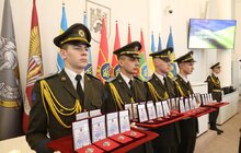 Фото 1: В День українського добровольця у Львові 30 захисників посмертно нагородили «Почесним знаком Святого Юрія» (фото)