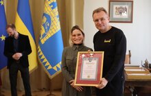 Фото 3: В мерії Львова нагородили працівників театрів
