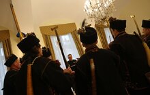 Фото 4: До Львова з колядою завітали гуцули з Криворівні