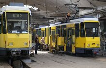 Фото 1: Трамваї з Берліна переобладнують для курсування у Львові (відео)
