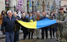 Фото 6: Львів відзначив 35-ту річницю підняття українського прапора над міською Ратушею (фото/відео)