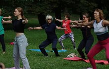 Фото 3: У Львові провели міську ранкову руханку
