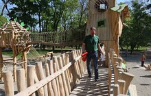 Фото 5: «Своїх дітей я би без застережень пустив бавитись на цей майданчик», - німецький інспектор про дитячий майданчик «Лис Микита»