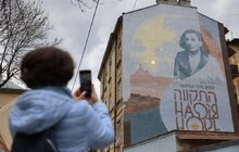 Фото 13: До 75 річниці проголошення незалежності Ізраїлю у Львові відкрили мурал «Атіква-Надія» (відео)