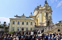 Фото 9: У Львові попрощалися з народним депутатом Степаном Кубівим