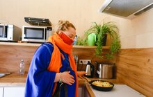 Фото 16: Амбасадорка «Незламних» Ніно Катамадзе відвідала Центр матері та дитини «Незламні матусі» у Львові