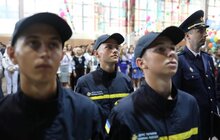 Фото 1: Курсанти Львівського національного університету безпеки життєдіяльності склали присягу