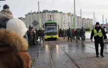 Фото 14: У Львові відкрили для руху новозбудовану лінію трамвая на Сихів