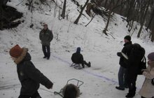 Фото 5: У Львові відбулася першість УДЮМК Шевченківського району зі спуску на санка