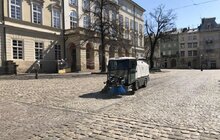 Фото 7: Сьогодні на вулицях Львова працюватимуть порохотяги, а з п’ятниці повторно митимуть вулиці