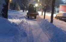 Фото 16: Зранку по Львову працювало 97 одиниць снігоочисної техніки