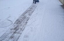 Фото 33: Впродовж дня снігоприбиральна техніка працюватиме в робочому режимі