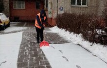 Фото 79: Впродовж дня снігоприбиральна техніка працюватиме в робочому режимі