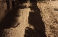 Фото 28: Минулої ночі в місті працювало 95 одиниць техніки, для посипання доріг використано 492 м3 піскосуміші