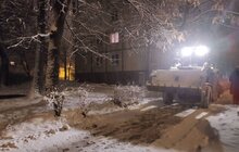 Фото 37: Минулої ночі в місті працювало 95 одиниць техніки, для посипання доріг використано 492 м3 піскосуміші