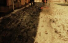Фото 71: Минулої ночі в місті працювало 95 одиниць техніки, для посипання доріг використано 492 м3 піскосуміші
