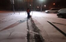 Фото 19: Комунальні служби працюють у посиленому режимі, задля прибирання міста від снігу