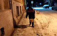 Фото 66: Для посипання доріг від ожеледиці минулої доби використано 513 м3 піскосуміші та 212 м3 солі