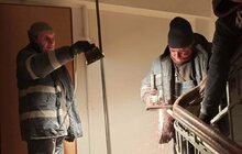 Фото 1: Мер Києва подякував львівським комунальникам, котрі більше місяця ліквідовували наслідки обстрілів у столиці (відео)