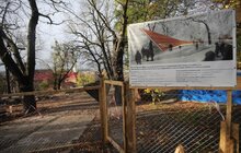 Фото 1: Тривають роботи з будівництва меморіалу пам’яті Героїв Небесної Сотні у Львові
