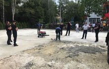 Фото 5: У Львові триває демонтаж самобуду біля ODEONу