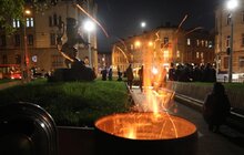 Фото 2: Біля пам’ятника 100-річчю ЗУНР відзначили 102-гу річницю Листопадового чину
