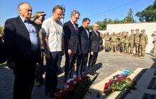 Фото 2: У Львові сьогодні вшанували пам'ять американських пілотів, які поховані на Личаківському кладовищі