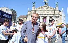 Фото 3: Ветерани та пацієнти НЕЗЛАМНИХ долучились до напівмарафону у Львові