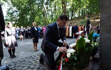 Фото 7: У Львові вшанували пам’ять розстріляних професорів на Вулецьких пагорбах