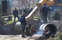 Фото 16: Сьогодні у с. Лисиничі підключатимуть нову ділянку магістрального водогону