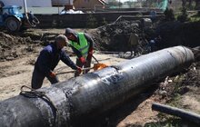 Фото 22: Сьогодні у с. Лисиничі підключатимуть нову ділянку магістрального водогону