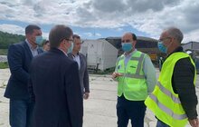 Фото 5: Голова Представництва ЄС в Україні оглянув компостувальну станцію, місце будівництва майбутнього сміттєпереробного комплексу та ознайомився, як проходить рекультивація Грибовицького полігону ТПВ