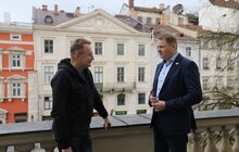 Фото 5: Заступник голови Ризької думи запропонував Львову допомогу в часі війни