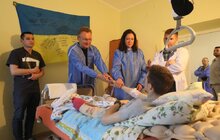 Фото 4: Латвійські лікарі приїжджатимуть до Львова за досвідом лікування пацієнтів із мінно-вибуховими травмами