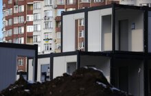 Фото 6: У Львові облаштовують найбільше модульне містечко для переселенців (відео)