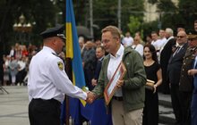 Фото 6: У Львові відбулись урочистості з нагоди Дня поліції та посвячення в захисники правопорядку випускників університету внутрішніх справ