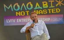 Фото 21: Мер Львова дав інтерв`ю Джеральду Естраді на «Молодвіжі»