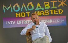 Фото 22: Мер Львова дав інтерв`ю Джеральду Естраді на «Молодвіжі»