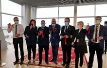 Фото 5: До львівського аеропорту прилетів перший літак із Саудівської Аравії