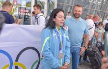 Фото 18: У Львові зустріли срібну призерку Олімпійських ігор Олену Старікову