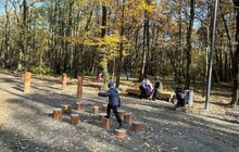 Фото 2: У лісопарку «Білогорща» та парку ім. І. Виговського завершують реконструкцію