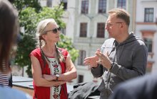Фото 3: Андрій Садовий зустрівся із галеристкою та засновницею Маракешського бієнале Ванессою Бренсон