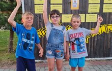 Фото 15: Незрячі українські діти, які постраждали від війни, побували у корекційному таборі в Литві