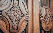 Фото 3: Реставратори відновили вхідну браму на вулиці Карпінського